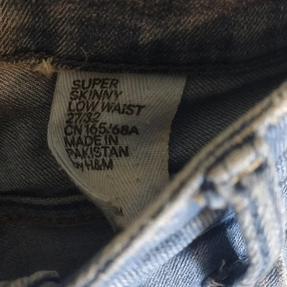 Super skinny low waist H&M jeans - Picture 2 of 5